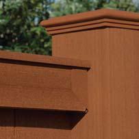 And since FenceScape will not splinter or warp and does not require any staining or sealing, the wasteful cycle of repair and replacement typical of wood is dramatically reduced.