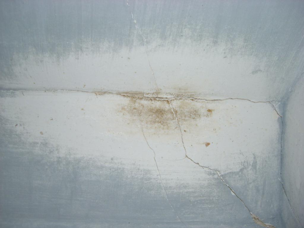 Another example of staining caused by