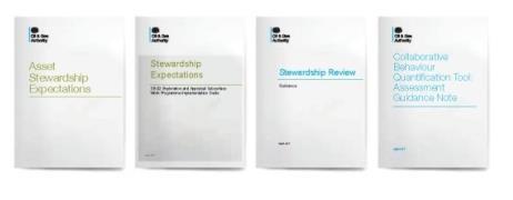 stewardship regime Stewardship Expectations Tiered reviews Behaviours Guidance