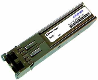 Product Overview The F419S174XX-D of Small Form Factor Pluggable (SFP) transceiver module is specifically designed for high performance integrated duplex data link over single mode optical fiber.