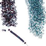 Size 15 Japanese seed beads Thread (we have used FireLine, size D) Size 12 beading needle Scissors Perfect End Thread Burner Tip: After creating the bezel, try adding beads to the edge for
