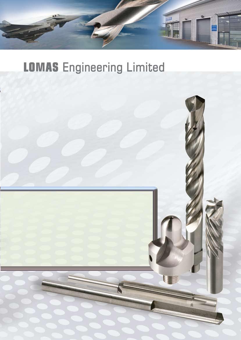 Lomas Engineering is a specialist manufacturer of cutting tools to the Aerospace Industry and its Maintenance Sector, meeting all their quality control procedures.