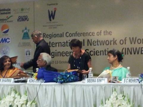 2012 INWES Regional Conference in New Delhi, India The next Regional conference was held in Nairobi, Kenya in November, 2013, hosted by the African Women Scientists and