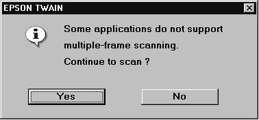 11. Select the image(s) you want to scan by clicking the appropriate check box(es). An image is selected if a check appears in the check box. 12.