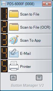 Scan (Windows ) Scan a document a Confirm that the machine is connected to your computer via a USB cable. b Place your document either in the ADF, or on the scanner glass.
