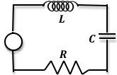 X C = 1 2πfC = 1 ωc. (14) Here X C is measured in units of ohms. RLC Circuit A basic RLC circuit is shown in Fig. 4 with a capacitance C, an inductor L, and a resistor R connected in series.
