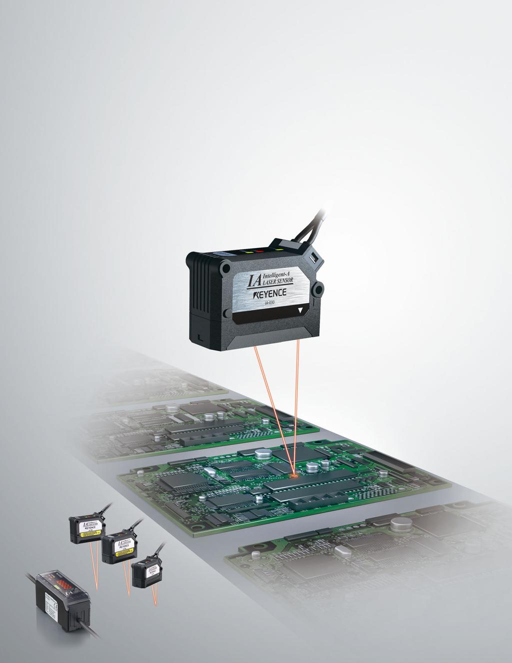 NEW CMOS Analog Laser Sensor IA Series Excellent Cost-Performance High-Accuracy