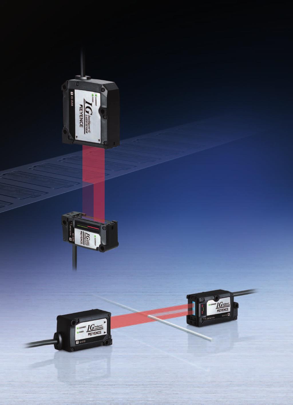 NEW Multi-Purpose CCD Laser Micrometre IG Series A Wide Variety of Application Modes for Easy,