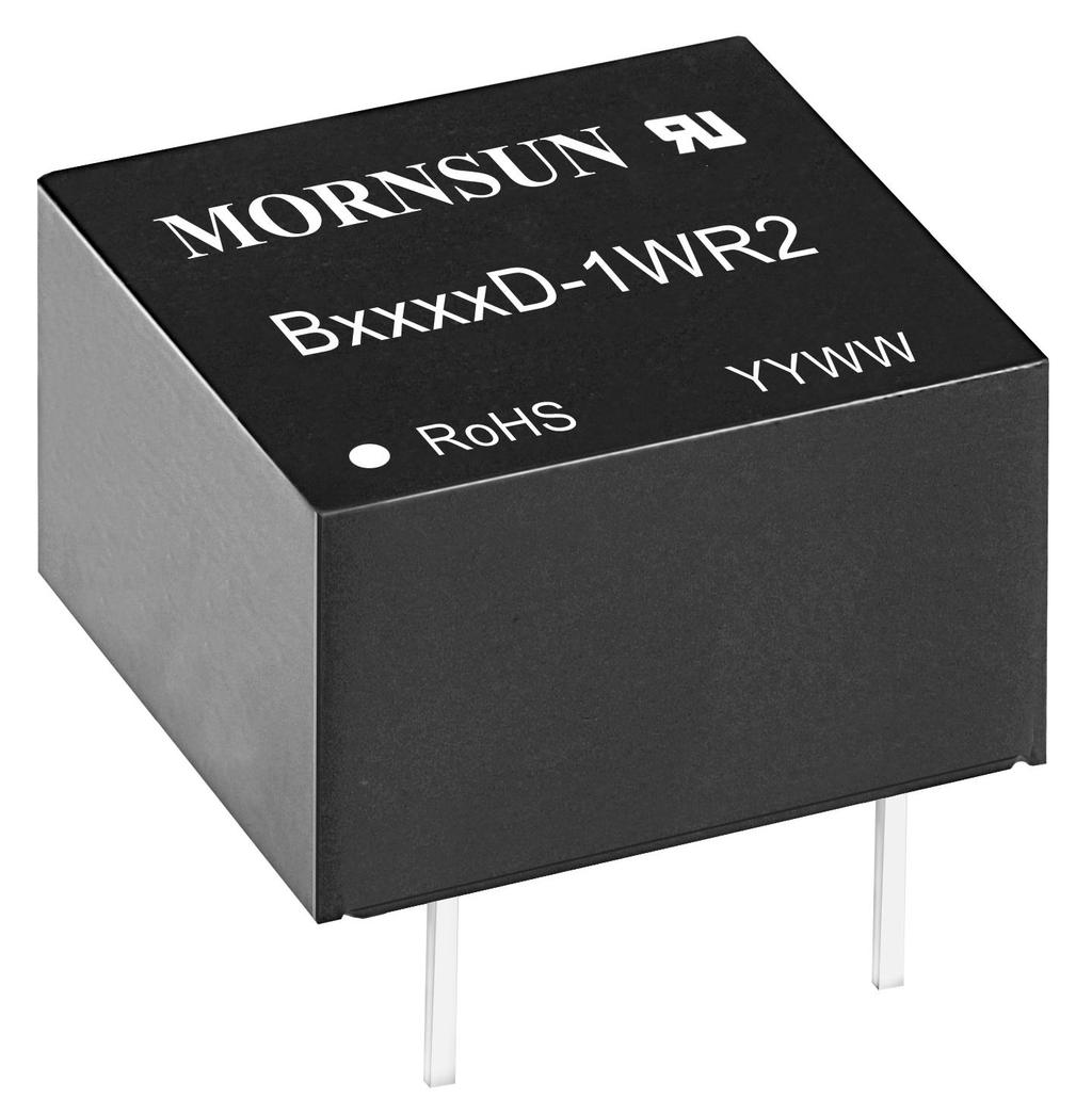 1W, Fixed input voltage, isolated & unregulated single output FEATURES Continuous short-circuit protection Operating temperature range: -40 to +105 High efficiency up to 80% Compact SIP/DIP package