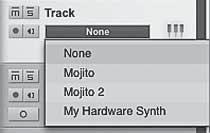 Select Record Enable and Monitor on your track in Studio One Artist.