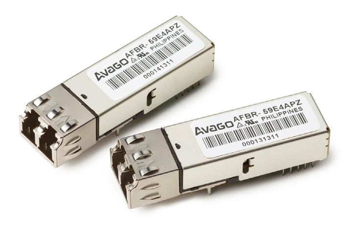 AFBR-59E4APZ Multimode Small Form Factor (SFF) Transceiver for Fast Ethernet, with LC connector Data Sheet Description The AFBR-59E4APZ is a new power saving Small Form Factor transceiver that gives