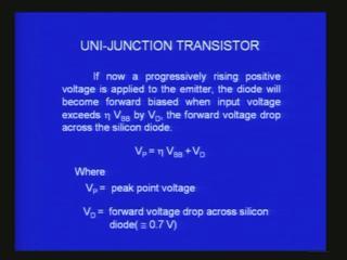 (Refer Slide Time: 10:21) When I connect an emitter to zero volts the n side of the diode is at a voltage which is given by eta V BB.