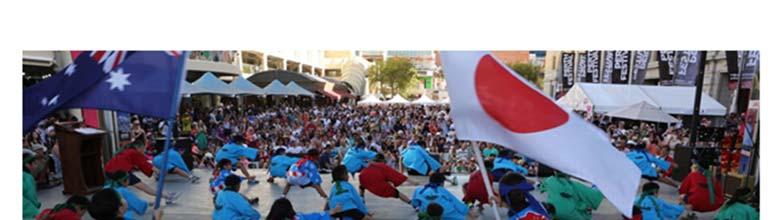 This is the annual Perth Japan festival - a highlight of the city s cultural calendar which gets more popular every year.