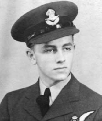 He volunteered for the RCAF and after training in various Canadian locations, he was transferred to England. He served as a Flying Officer in 405 Squadron.