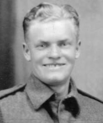 He first joined the Royal Canadian Artillery but was assigned to RCEME. He was sent to the Postal Corps in Bournemouth, England then to London for driver training and spent two years delivering mail.