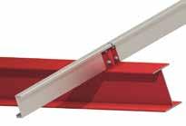 Purlin systems Z - sections / purlin system Butt rrangement and details Roof purlins designed as simply supported beams are suitable for buildings with one or more s up to 25 of pitch (included).