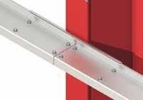 Side rails systems Z - sections / side rails system Sleeved rrangement and details for the structures with two or more s The system of continuous beams Sleeved optimises the use of sections by