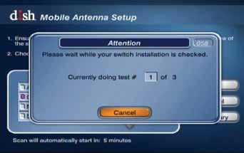 1. 2. Receiver Setup for Currently Active or Previously Used Receivers If the receiver you will be using with the DISH Playmaker antenna is an older receiver that has not been used in several years,