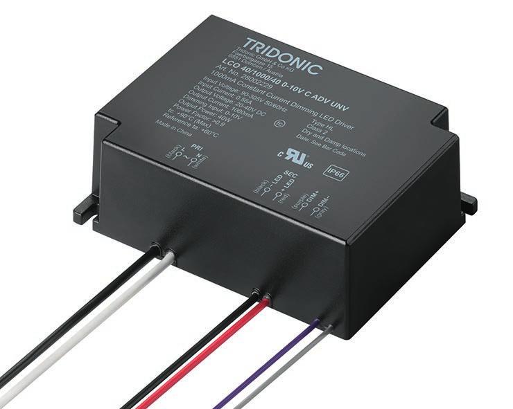 LED Driver Driver LCO 40W 700/00/1400mA 0-V C ADV UNV ADVANCED outdoor series (UL certified) Product