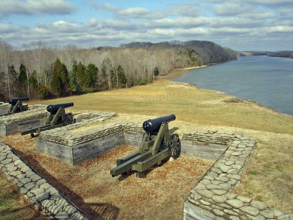 The Confederates built Fort Donelson on the Cumberland River, and they hoped to stop Union troops from using the rivers to travel south.
