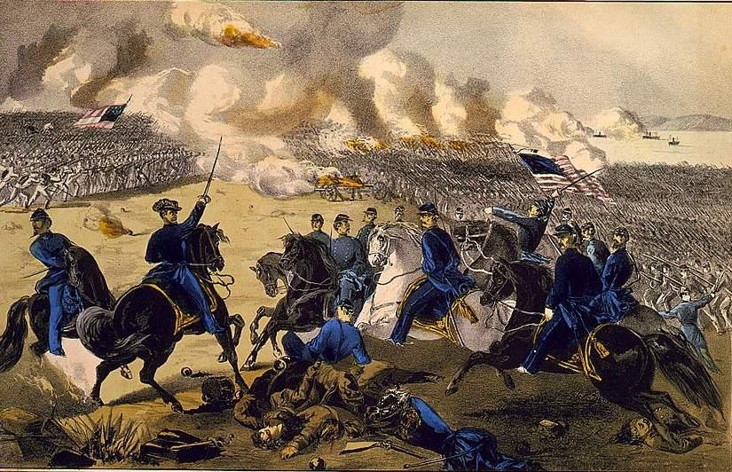 The bloody two-day battle of Shiloh on the Tennessee-Mississippi border in April 1862, though, slowed the Union advance.