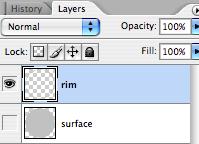 Reset the dimensions in the Elliptical Marquee tool so the Width and Height are set to 340, all other settings should be as the last selection listed above (on the previous page).