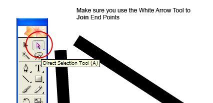 Part 2 - Graphic Functions Join Note: Make sure you use the White Arrow tool to join lines together 1.