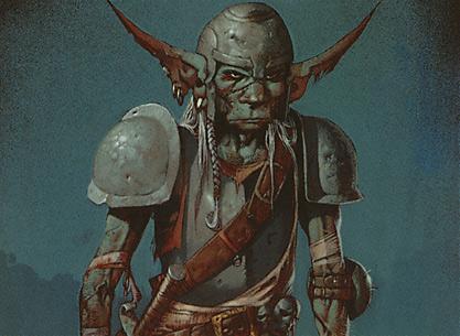 Goblin Warrior Health: 10 Armor: 2 (Scrap Armor) Movement: 5 square (25 ) Goblin Sword: Melee, 1d6+1 Goblin Bow: 30, 1d6+1 Strength: +1 Agility: +1 Intelligence: