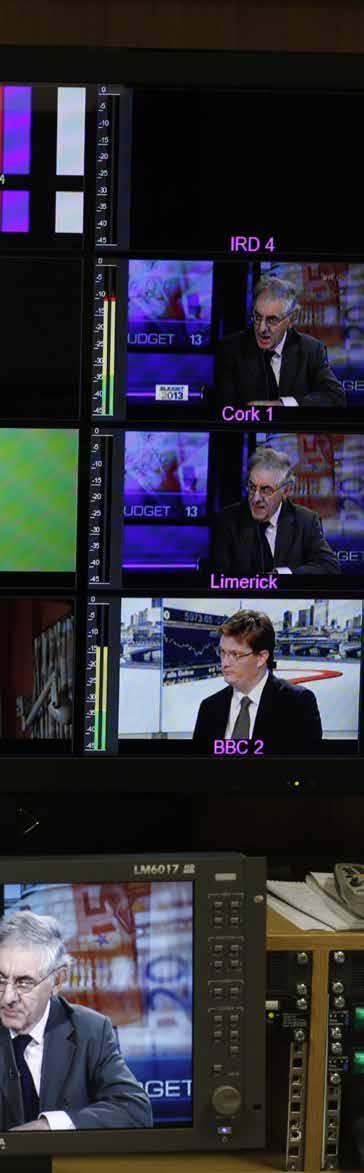 3,000 Full-time equivalent jobs supported by RTÉ in