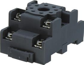 GT3 Series Accessories DIN Rail Mounting Accessories DIN Rail/Surface Mount Sockets and
