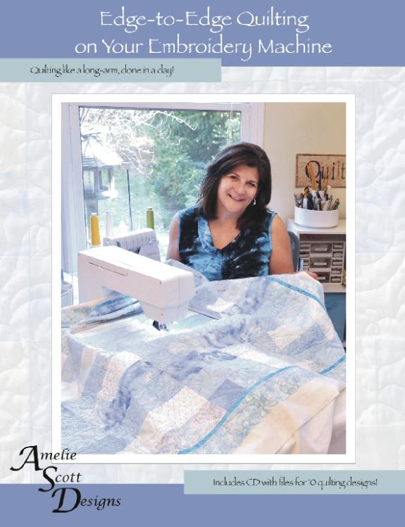 Edge-to-Edge Quilting on your Embroidery Machine Quilt your own quilts using this innovative new technique.