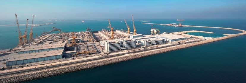 Qatar to launch flagship yard Due to be inaugurated on 23 November 2010, Qatar s flagship shipyard, Nakilat-Keppel Offshore & Marine (N-KOM) is ramping up its capabilities.