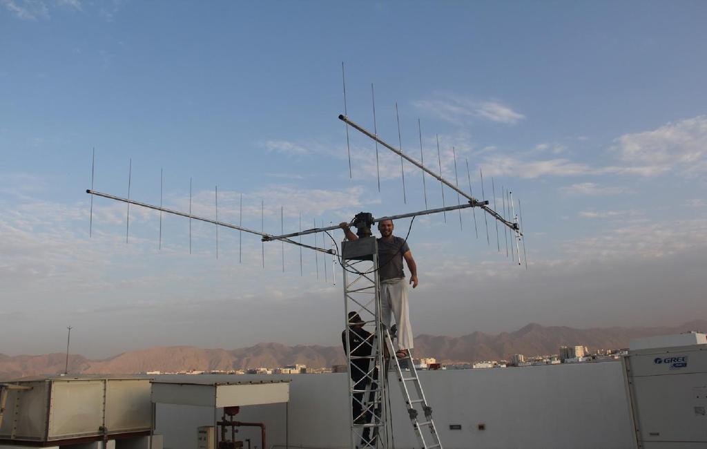 The 144 MHz EME NewsLetter DF2ZC since 2003 www.df2zc.de Issue 12/2017 21 Dec 2017 After 9 Years Oman QRV again on 2m EME!