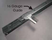 8. RIGHT AND BRACKET INSTALLATION TO JAMB Attach right guide and bracket to jamb. Use a tape measure at the locations indicated in Figure 9A to set the proper guide to curtain end clearance.