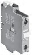 11Across the line Accessories for A/AF/AL & AE AL5-11 A5-10 Auxiliary contact blocks Standard Positioning Maximum ontact of contact blocks Description 4 blocks: A9 6 1 N.O. A5-10 AE9 AE26 1 N.