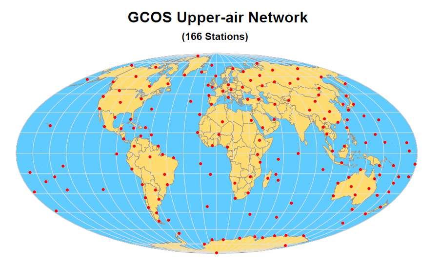 Operations Worldwide Operations - GCOS Radiosonde Observations are