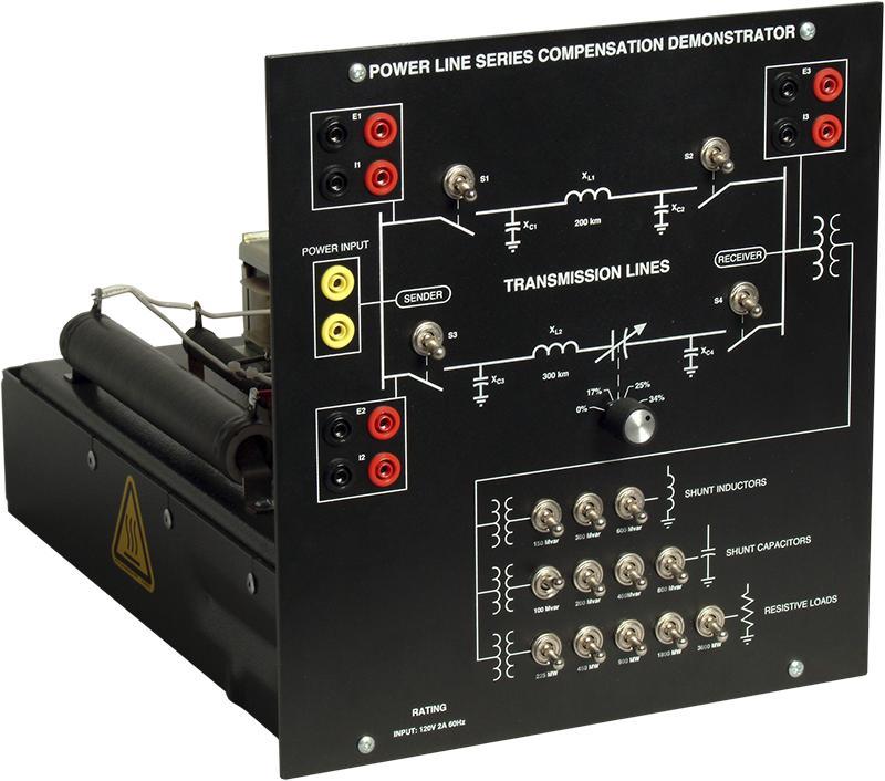 Power Line Series Compensation Demonstrator (EMS Version)