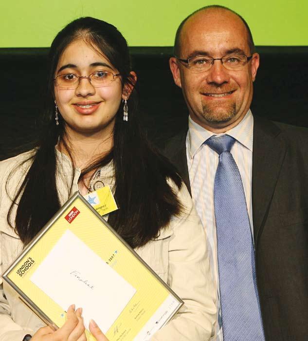 2007 ICT winner, Salma Rangrez Salma Rangrez, aged 15, from Clapton Girls Technology College, wowed the judges with a short film about how to clean up her
