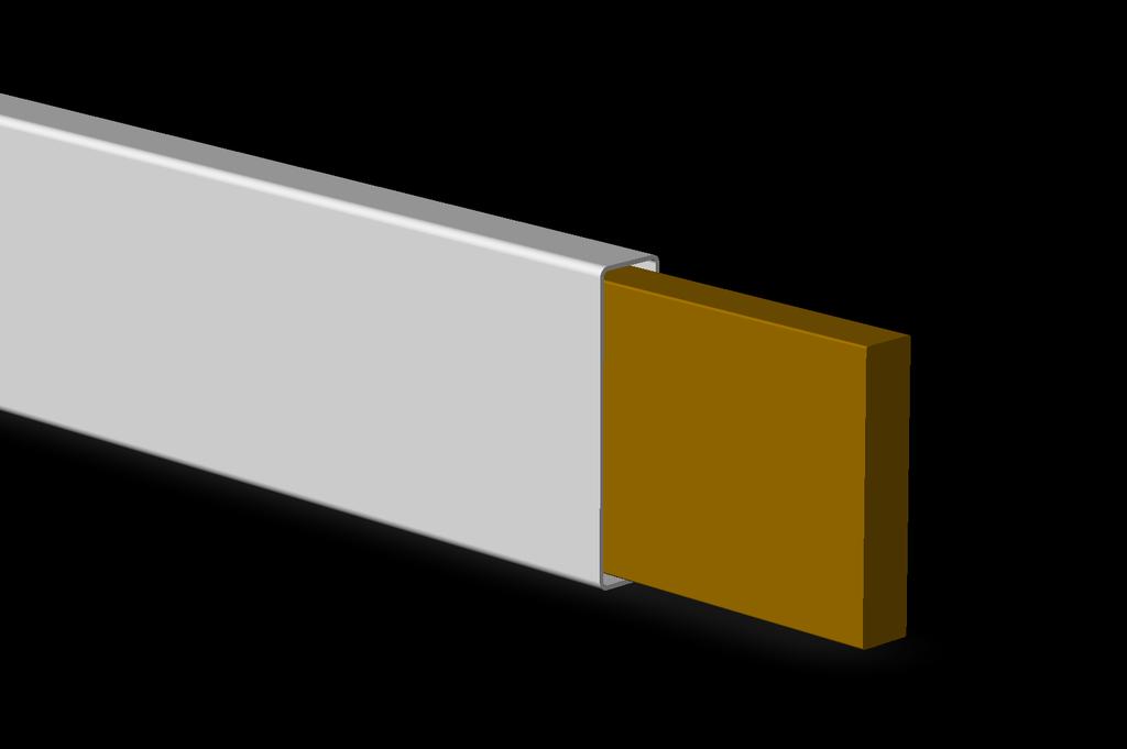 Using a carpenter square, carry the bracket