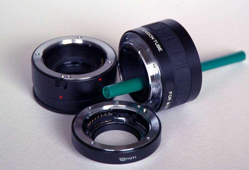 Lenses in Macro Photography extension tube and bellows Hollow tubes used to extend