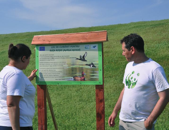 un proiect pentru oameni și natură În anul 2011 au fost finalizate lucrările de reconstrucție ecologică de la Balta Geraiului.