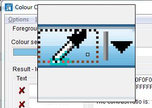 Option Two: Using the Dropper Tool The Dropper Tool allows a user to select a color from anywhere on