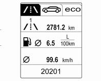 Instrumentele şi comenzile 125 informaţii despre autovehicul informaţii despre parcurs/ combustibil mesajele autovehiculului, afişate sub formă de coduri numerice 3 132.