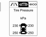 Îngrijirea autovehiculului 281 Sistemul de monitorizare a presiunii în anvelope Sistemul de monitorizare a presiunii în anvelope verifică presiunea tuturor celor patru roţi o dată pe minut atunci