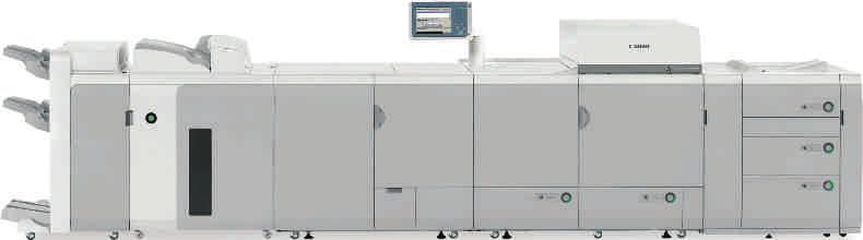 Whether printing on lightweight booklet stocks or heavier cover stocks, the imagepress C6000VP digital press can operate at 60 letter-sized pages per minute, regardless of paper