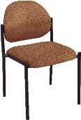 GUEST SEATING 4700 Series 2 Upholstered Seat 1-1/8 Round Steel Tubing - 18 Gauge Stacks 4 High Options: Sandtex Black Frame Attractive Polyurethane Arms Frame Option: For 4700 Series 4720 Sandtex