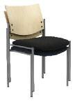 1-1/2 Contoured Seat T-Nut Construction in Chair Back Stacks 8 High