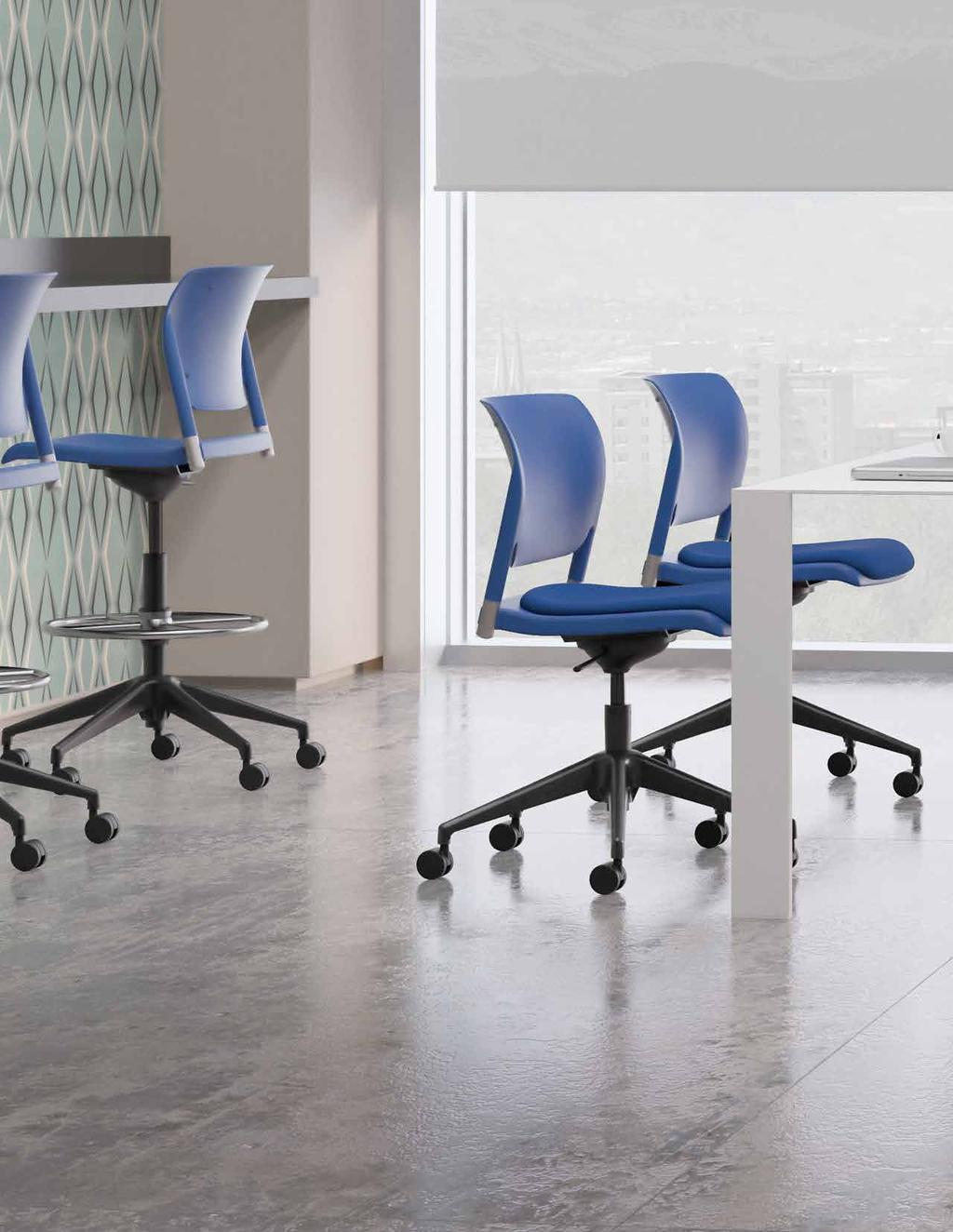 chair with flex appeal for a modern open office, creative