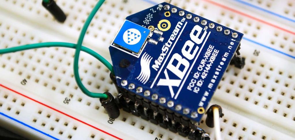 6 LEARNING XBEE An XBEE module features 20 pins of which nine can be used for digital input or output, seven for analog input and two for PWM output.