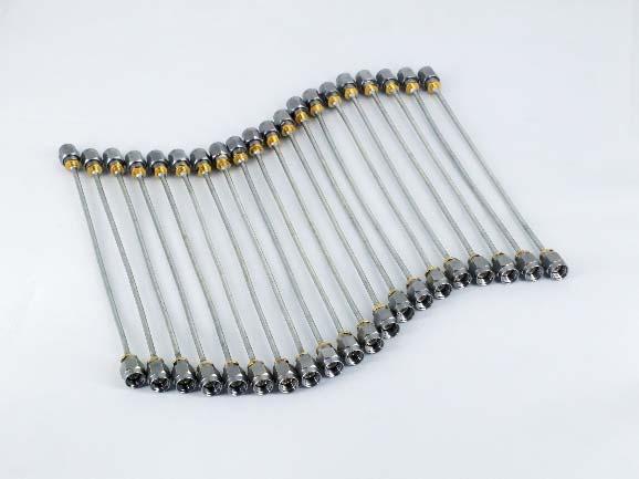 CSF Series Semi-flexible Cable Assemblies Description Arance s CSR series cable assemblies can be hand formed in-place. The cable assembly is used for high reliable cabinet interconnects.
